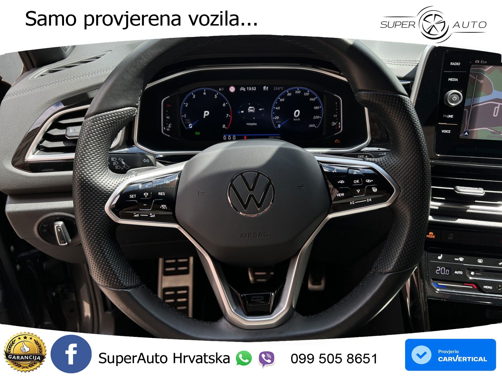 Volkswagen T-Roc 1.5 TSI (150 KS) R-Line LED+GR SJED+ACC