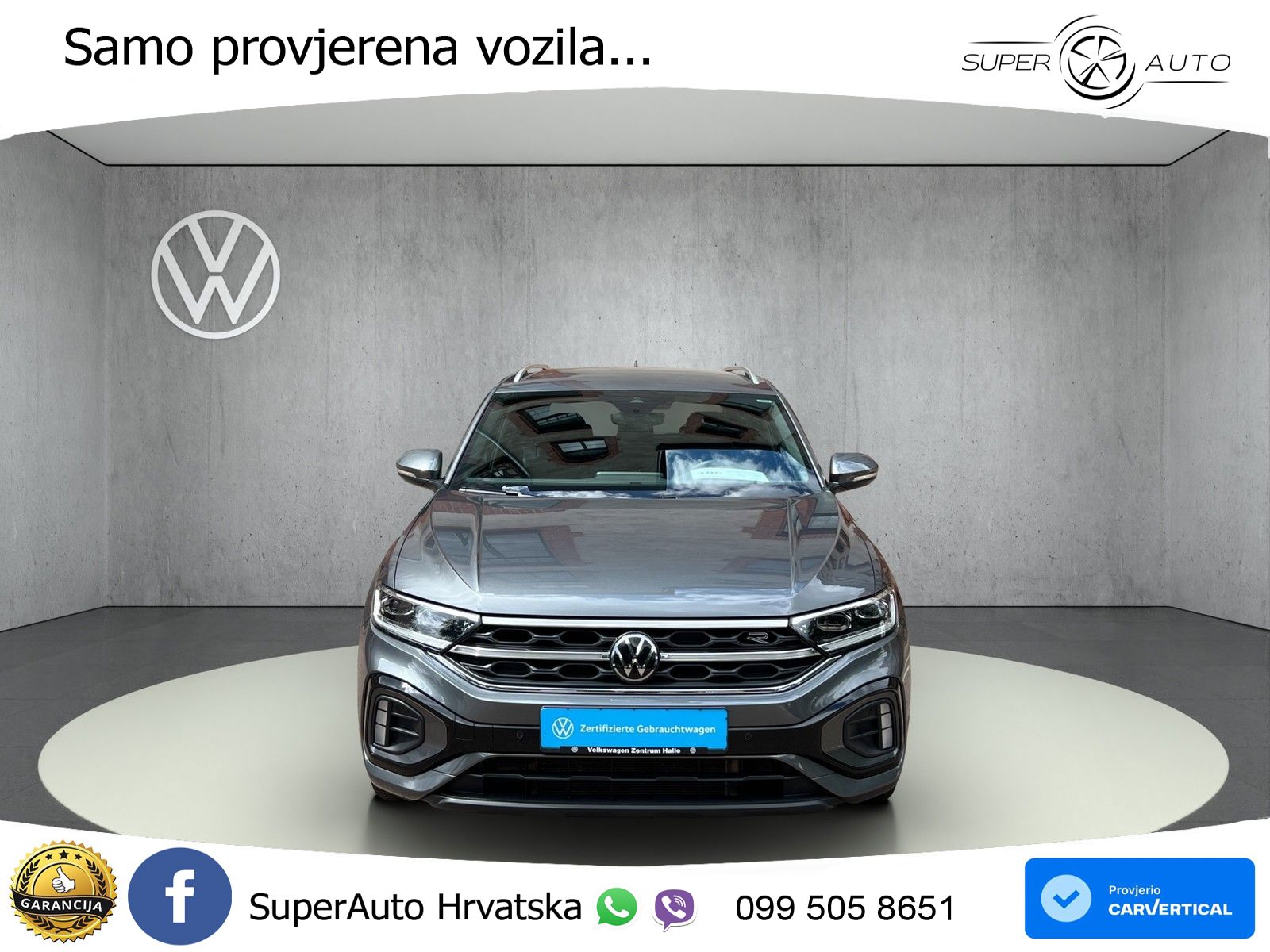 Volkswagen T-Roc 1.5 TSI (150 KS) R-Line LED+GR SJED+ACC