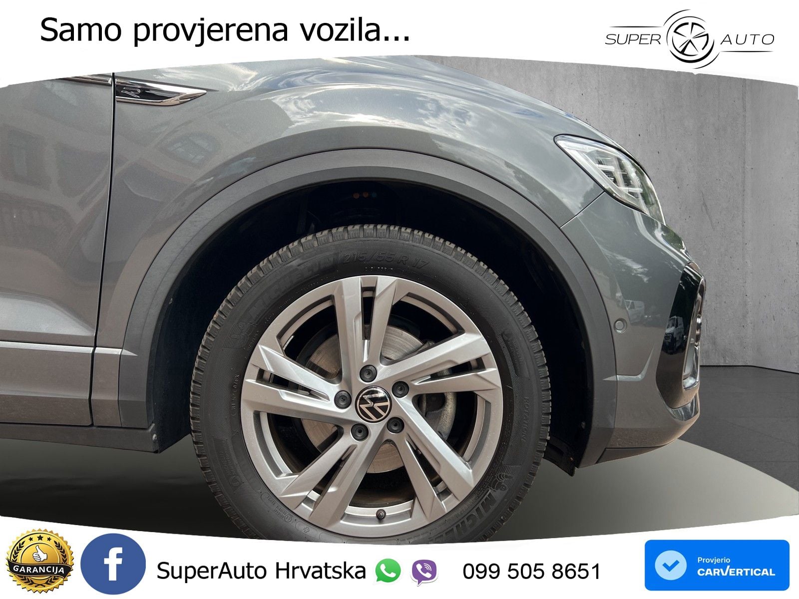 Volkswagen T-Roc 1.5 TSI (150 KS) R-Line LED+GR SJED+ACC