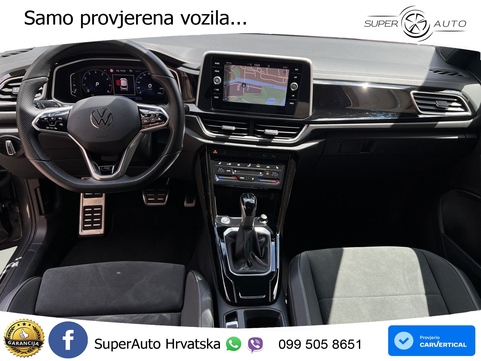 Volkswagen T-Roc 1.5 TSI (150 KS) R-Line LED+GR SJED+ACC