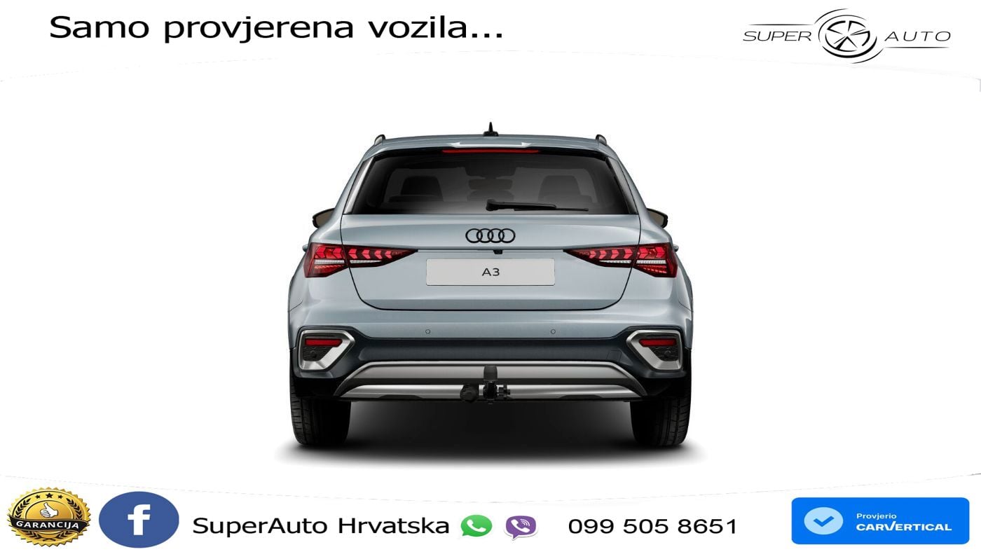 Audi A3 allstreet 35 TDI (150 KS) S tronic LED+GR SJED+ACC