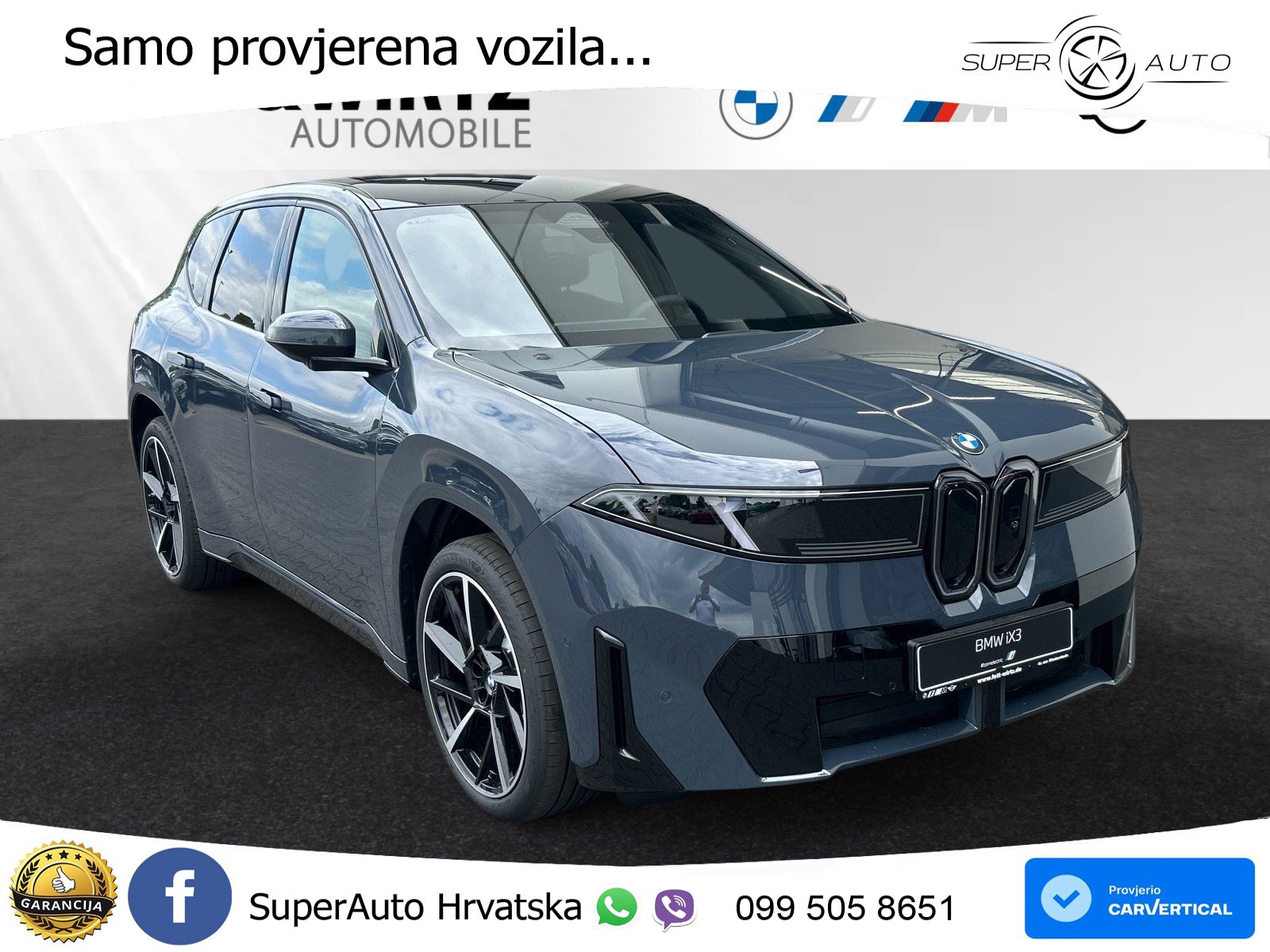 BMW iX3 40 82.6 kWh (320 KS)