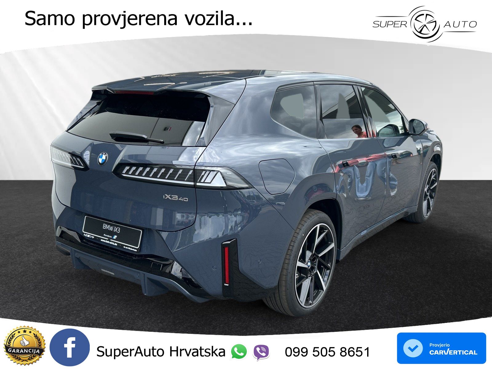 BMW iX3 40 82.6 kWh (320 KS)
