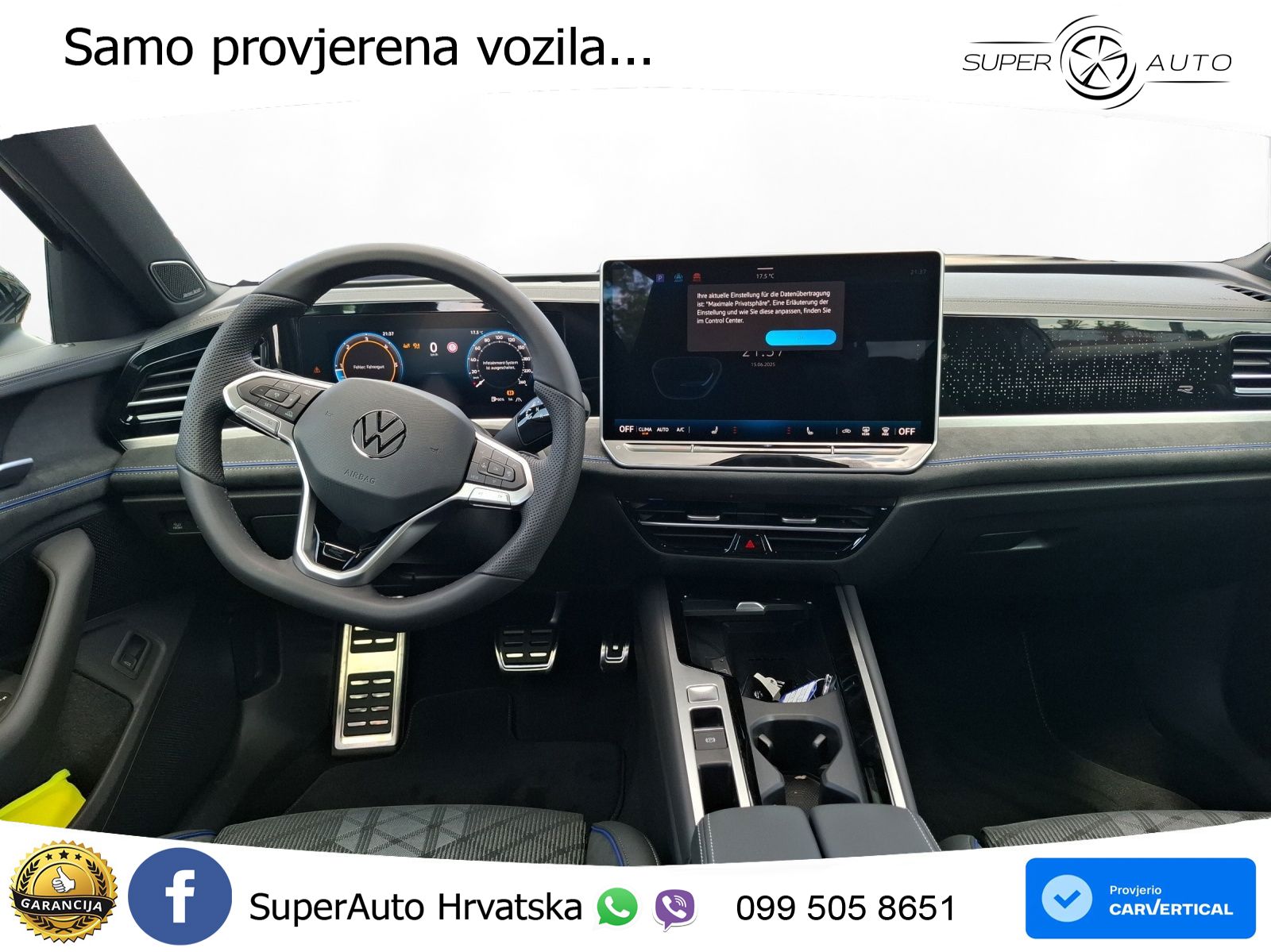 Volkswagen Passat Variant 2.0 TDI (193 KS) 4MOTION DSG R-Line LED+GR SJED+ACC