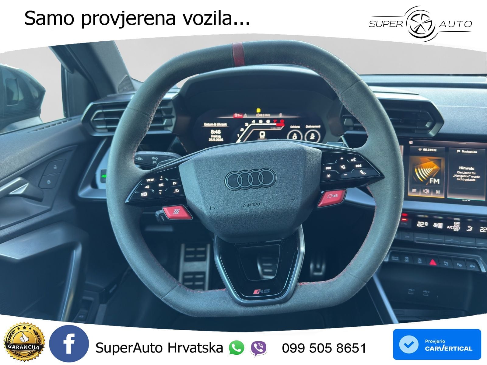 Audi RS3 Sedan 2.5 TFSI (400 KS) quattro S tronic LED+GR SJED+ACC