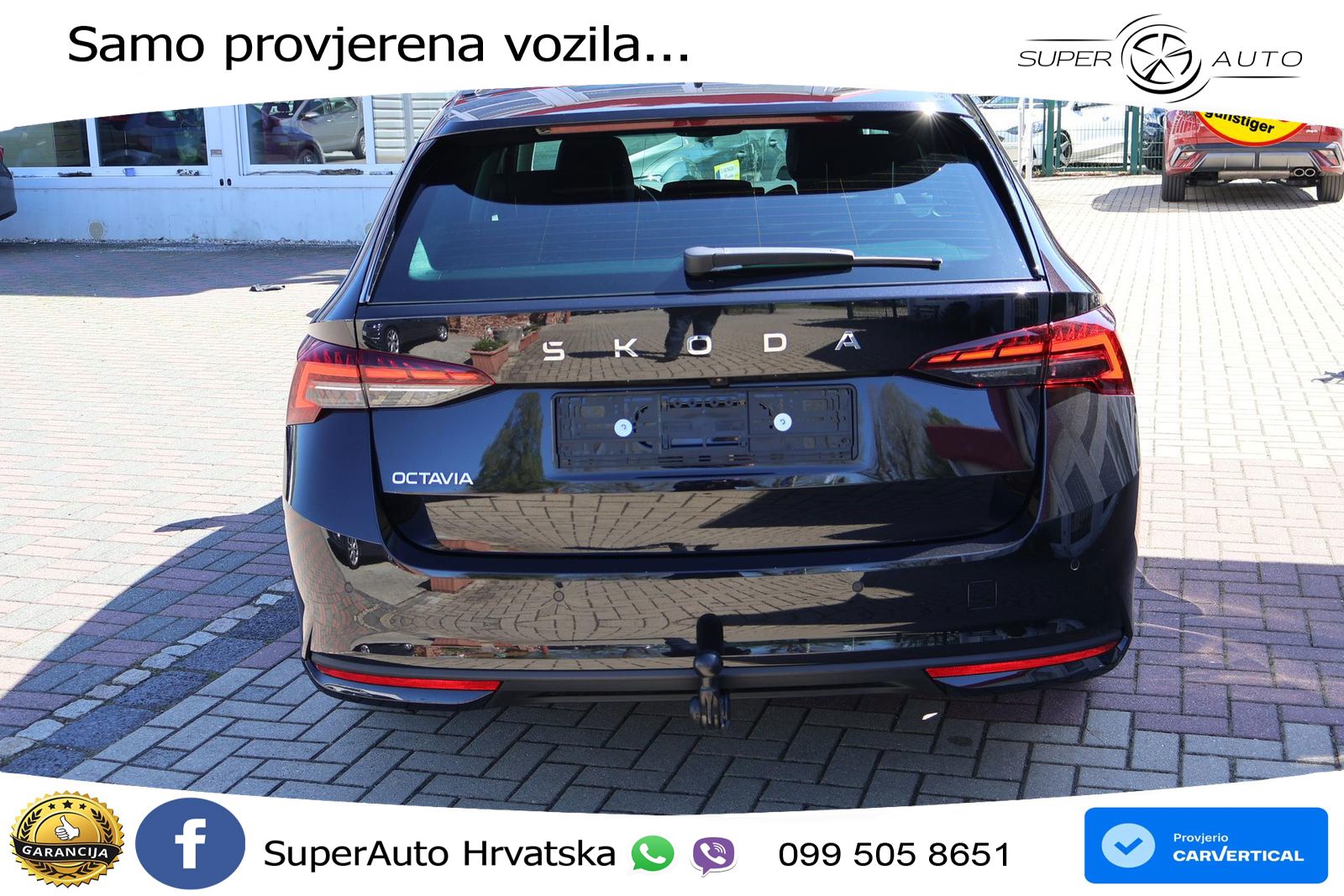 Škoda Octavia Combi 1.5 TSI (150 KS) LED+GR SJED+ACC