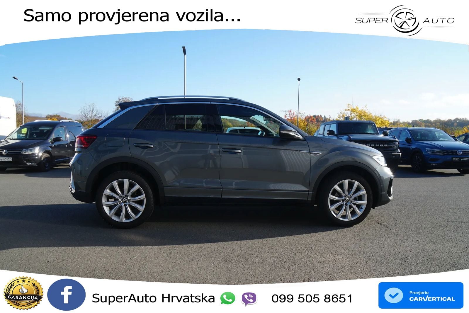 Volkswagen T-Roc 1.5 TSI (150 KS) DSG R-Line LED+GR SJED+ACC
