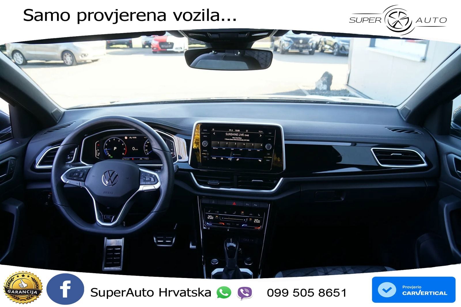 Volkswagen T-Roc 1.5 TSI (150 KS) DSG R-Line LED+GR SJED+ACC