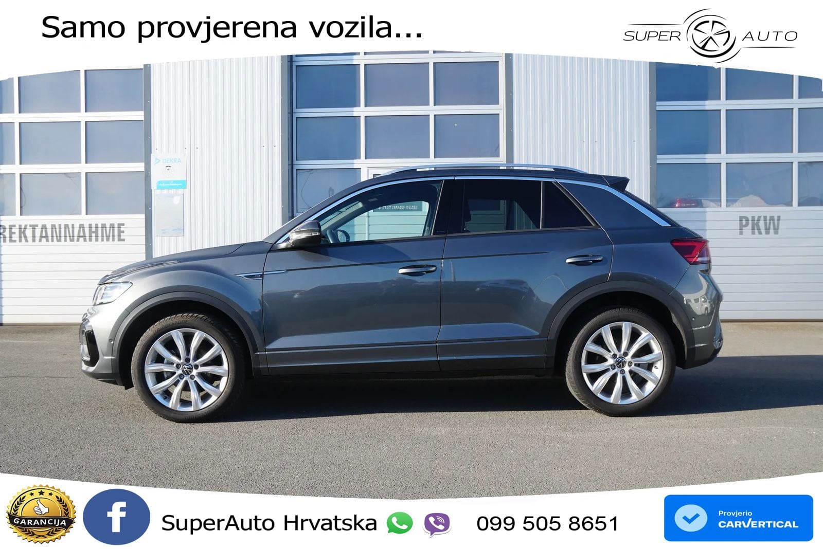Volkswagen T-Roc 1.5 TSI (150 KS) DSG R-Line LED+GR SJED+ACC