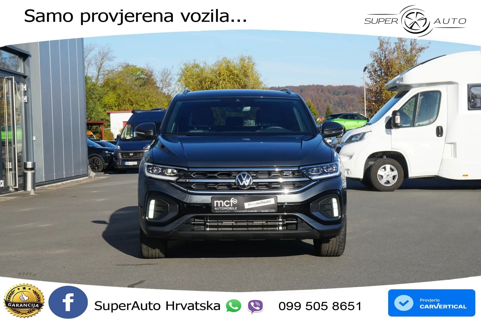 Volkswagen T-Roc 1.5 TSI (150 KS) DSG R-Line LED+GR SJED+ACC
