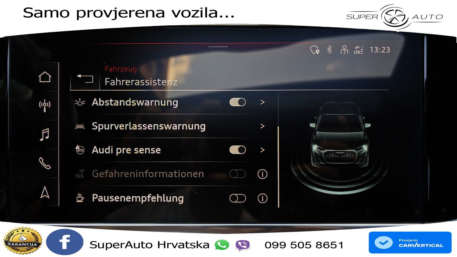 Audi Q3 Sportback 45 TFSIe (245 KS) S tronic S line LED+GR SJED+ACC