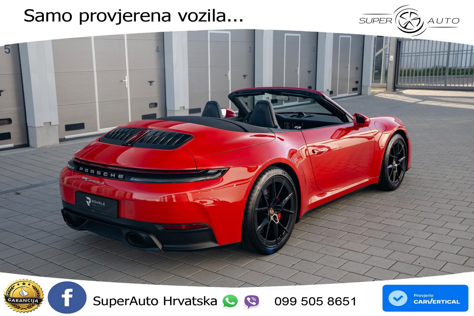 Porsche 911 Carrera GTS Cabriolet 3.0 (480 KS) PDK LED+GR SJED+ACC
