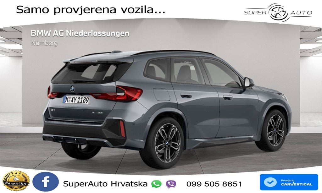 BMW X1 23i (218 KS) xDrive Steptronic LED+GR SJED+ACC
