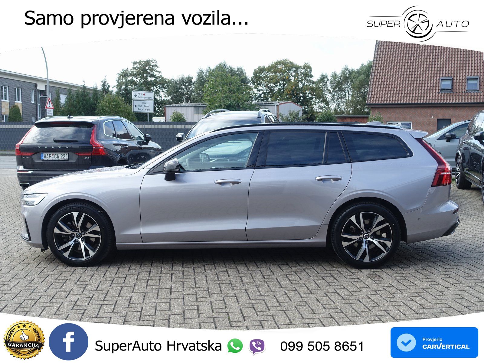 Volvo V60 2.0 B4 Benzin DCT ACC+HEAD+4xGR SJED+360+PANO
