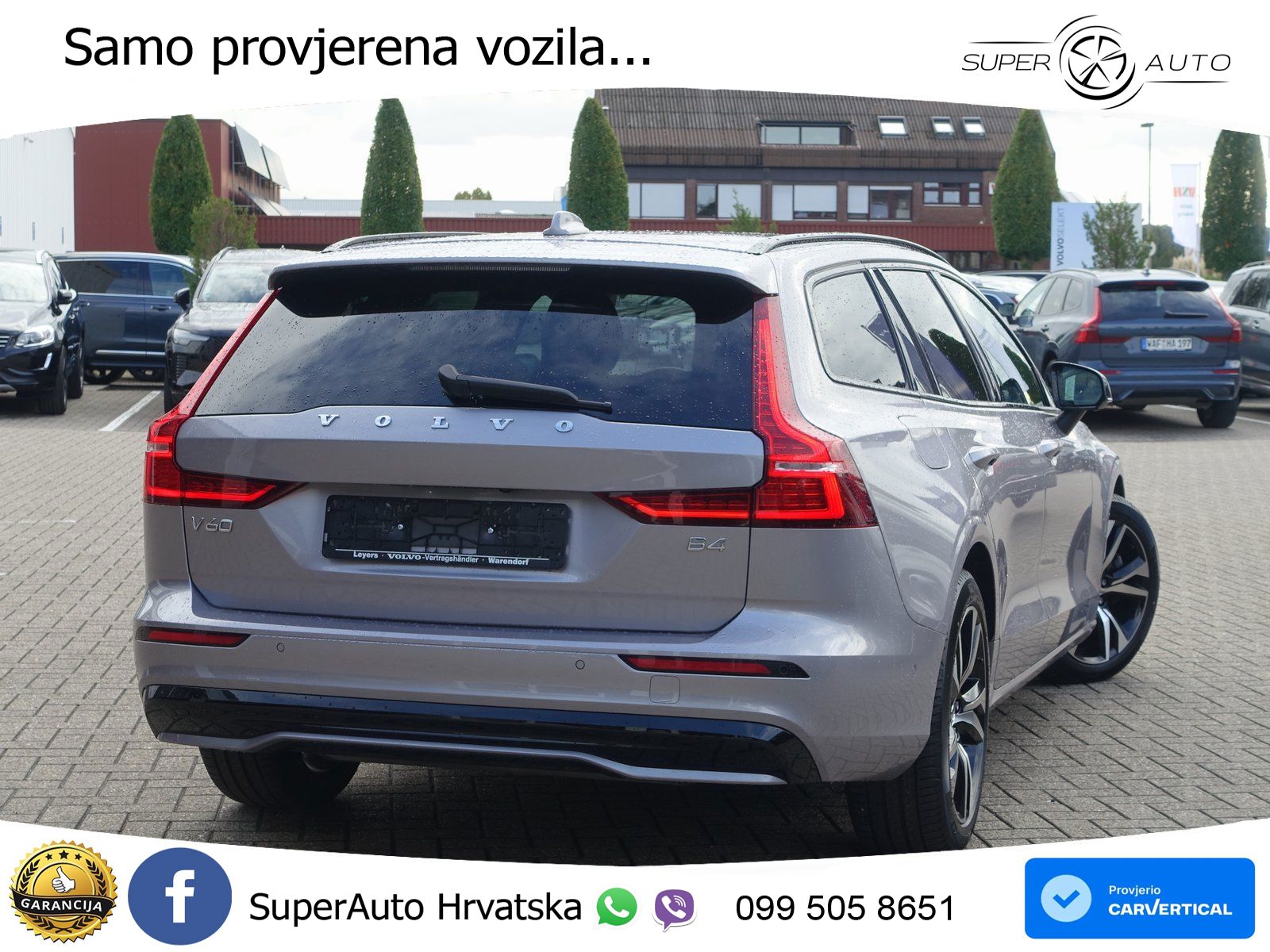 Volvo V60 2.0 B4 Benzin DCT ACC+HEAD+4xGR SJED+360+PANO