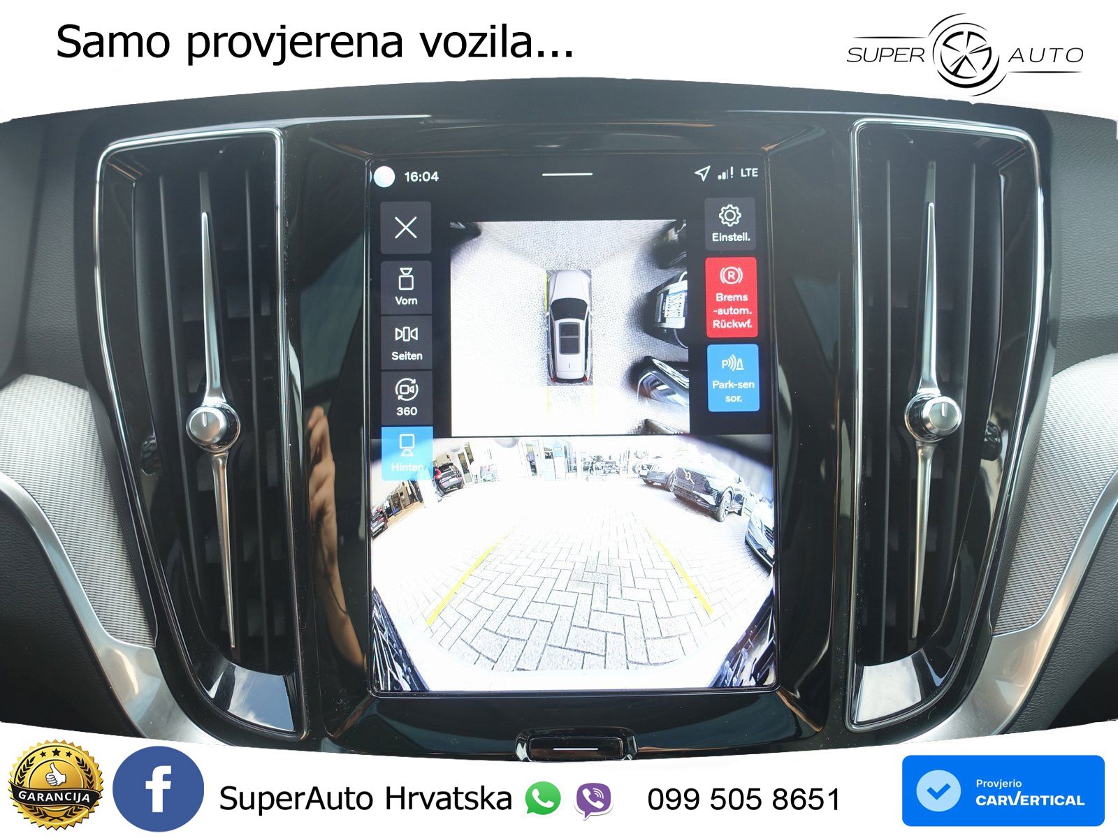 Volvo V60 2.0 B4 Benzin DCT ACC+HEAD+4xGR SJED+360+PANO