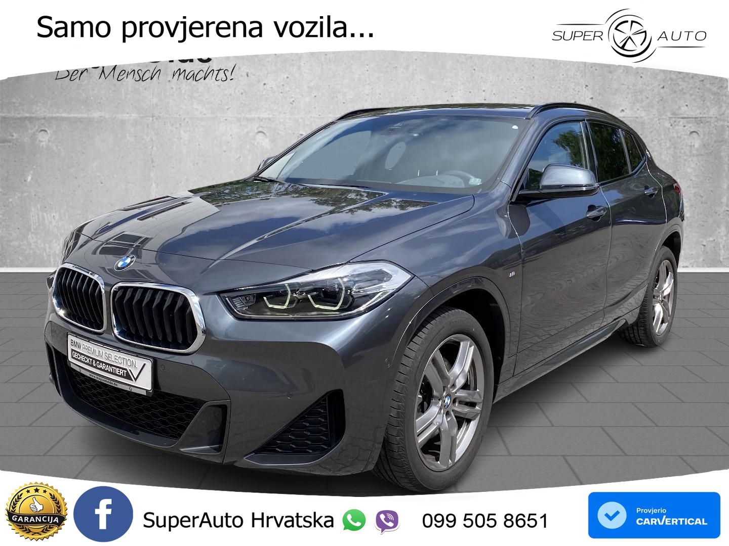 BMW X2 sDrive18i Steptronic M Sport LED+GR SJED+ACC