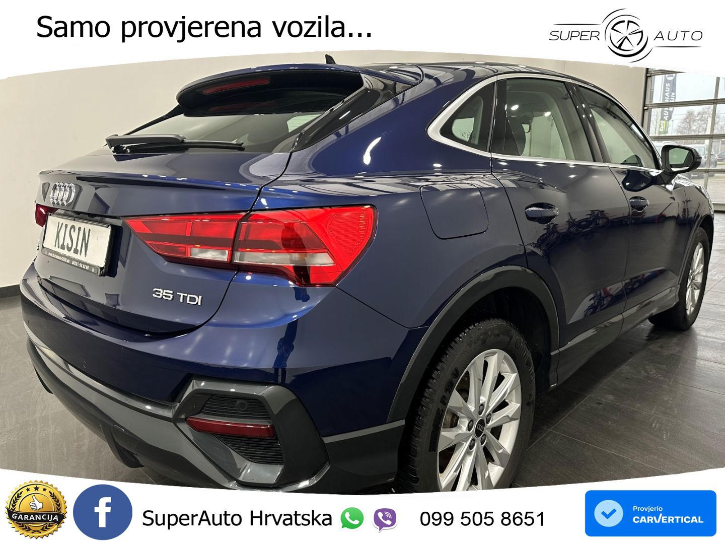 Audi Q3 Sportback 35 TDI (150 KS) S tronic