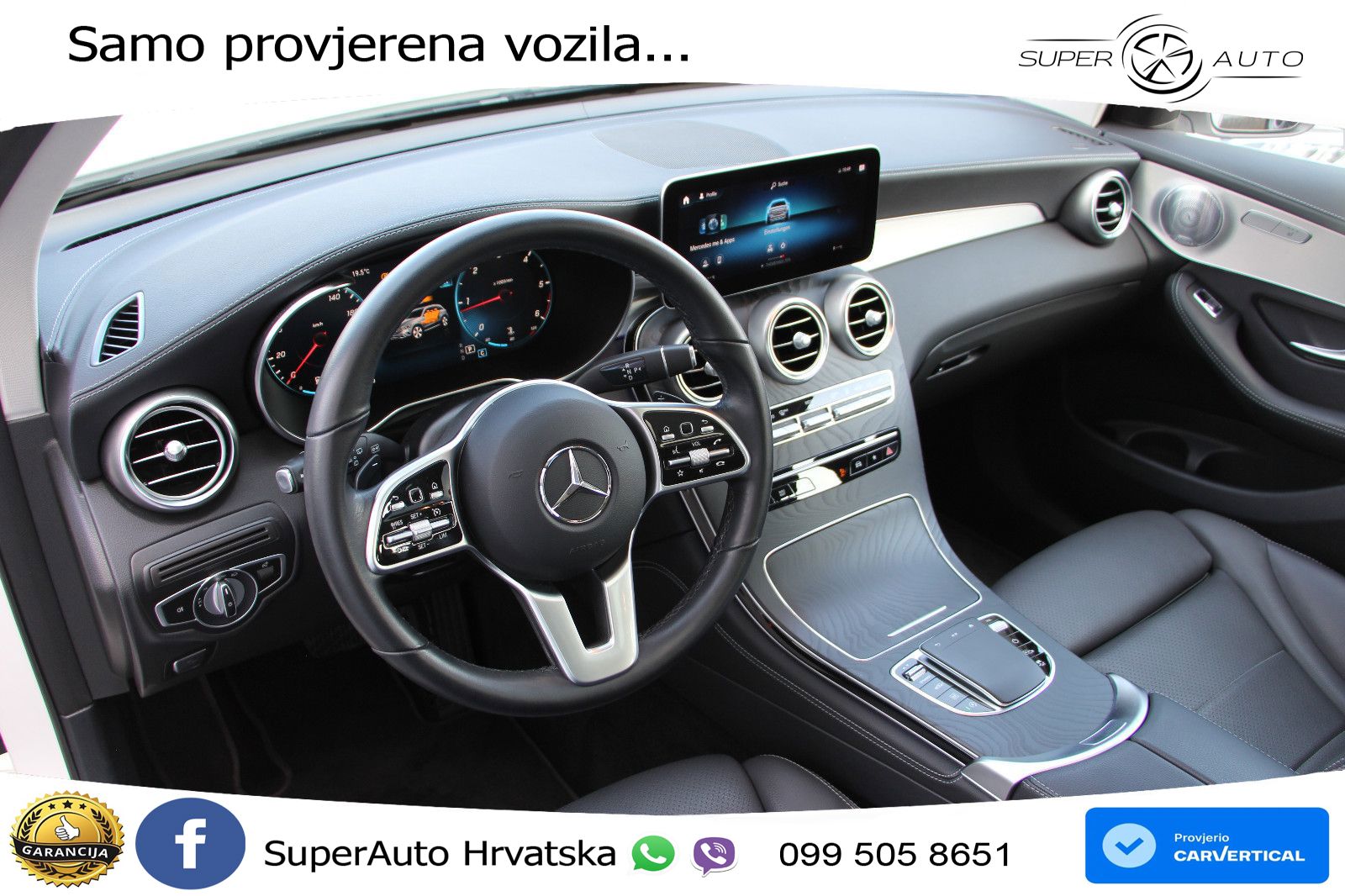 Mercedes GLC 220d (194 KS) 4MATIC G-TRONIC LED+GR SJED+ACC