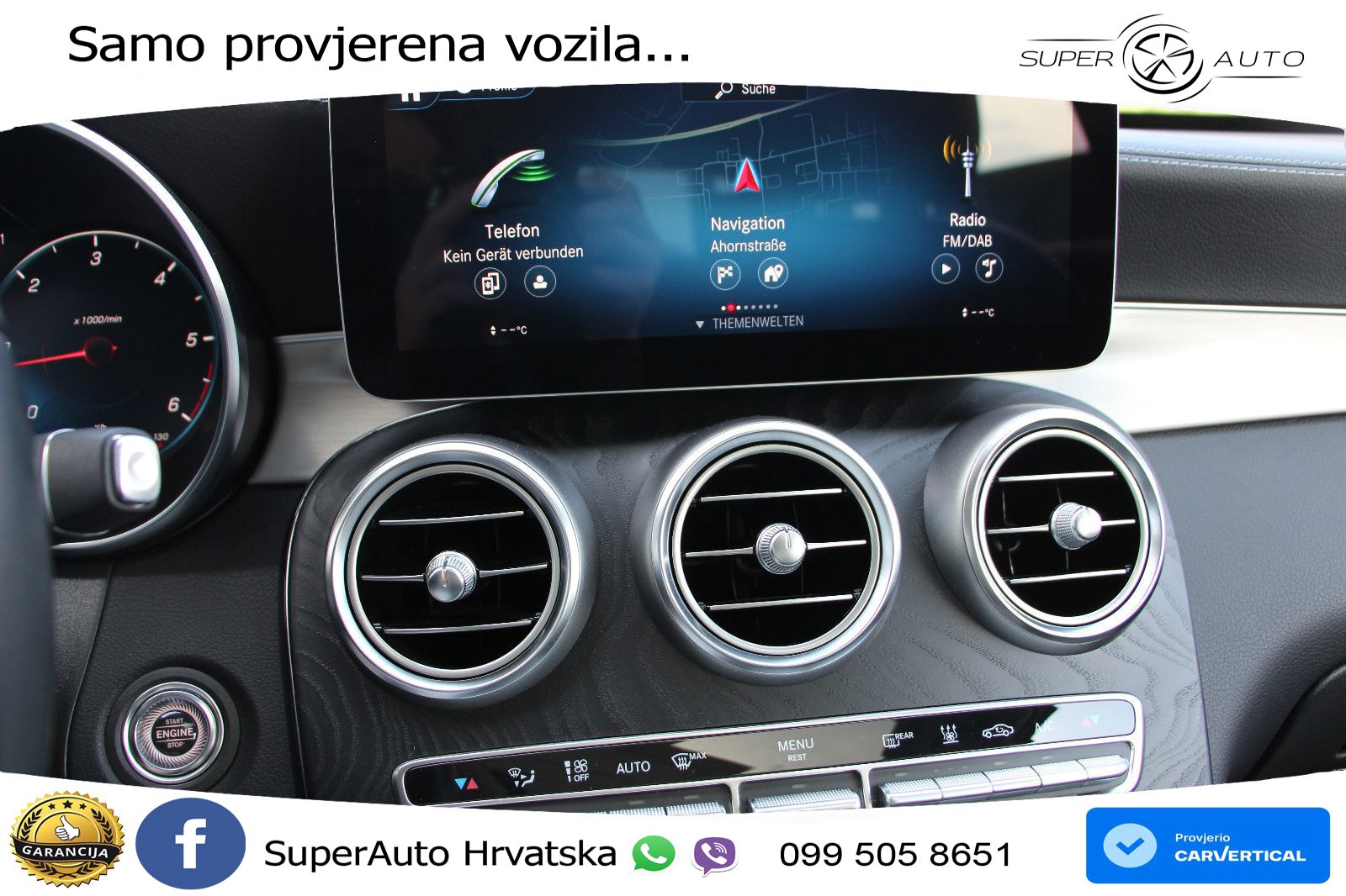 Mercedes GLC 220d (194 KS) 4MATIC G-TRONIC LED+GR SJED+ACC