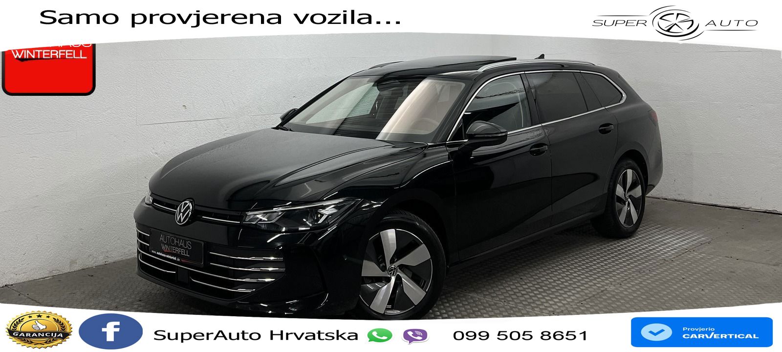Volkswagen Passat Variant 1.5 eTSI (150 KS) DSG LED+GR SJED+ACC