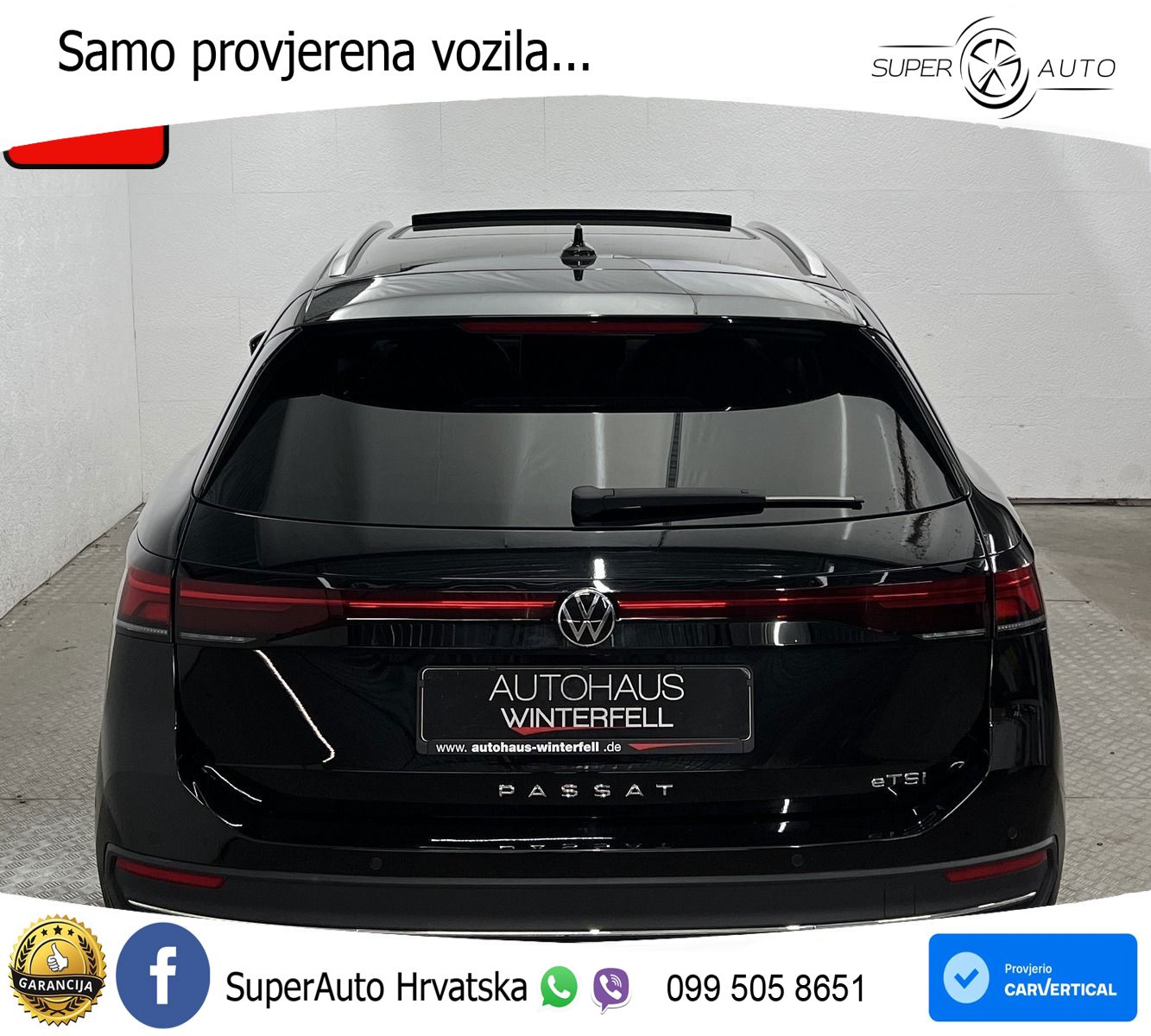 Volkswagen Passat Variant 1.5 eTSI (150 KS) DSG LED+GR SJED+ACC