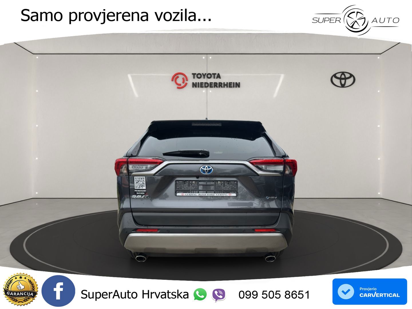 Toyota RAV4 2.5 (218 KS) Hybrid eCVT Teamplayer LED+GR SJED+ACC