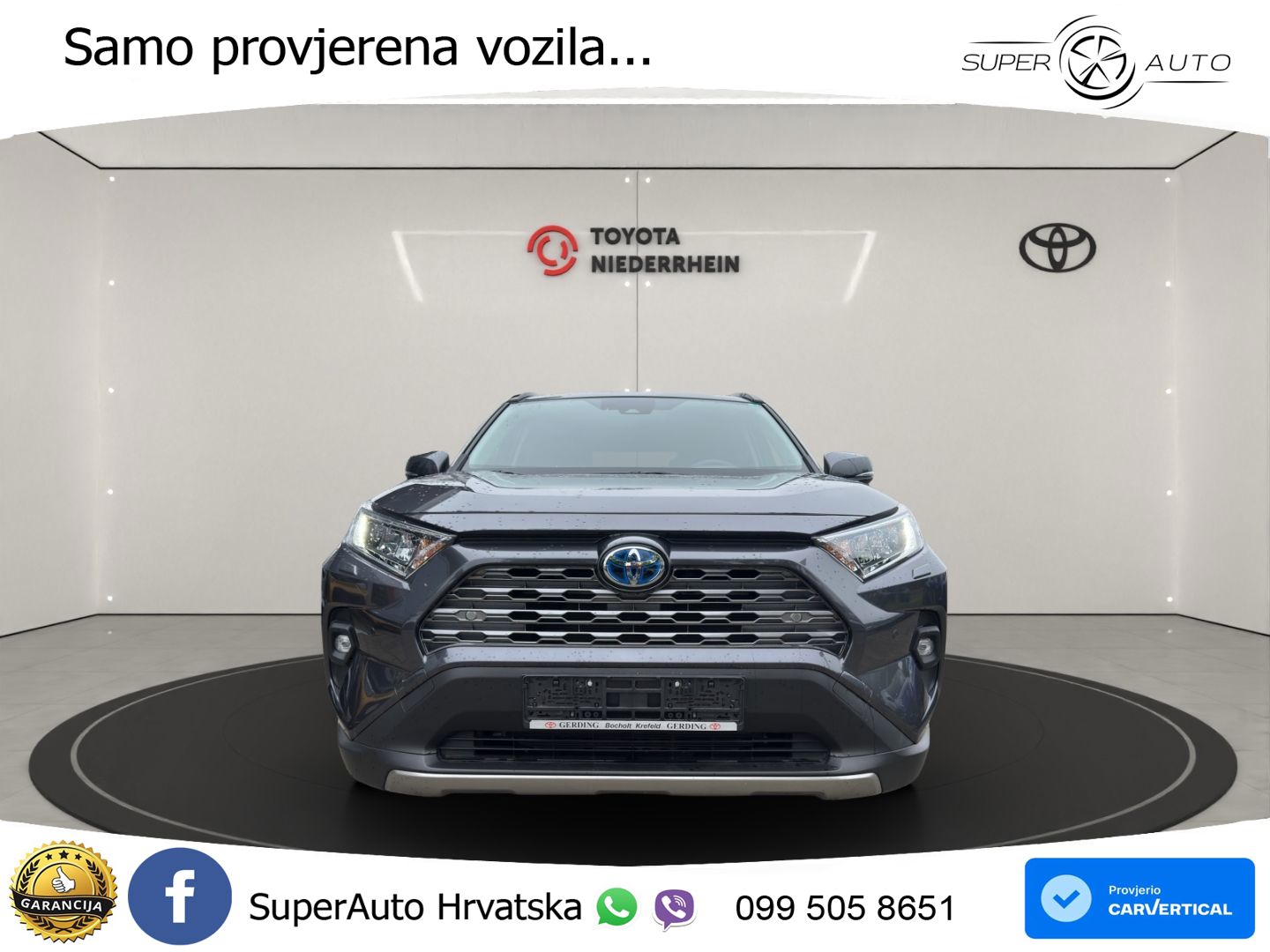 Toyota RAV4 2.5 (218 KS) Hybrid eCVT Teamplayer LED+GR SJED+ACC