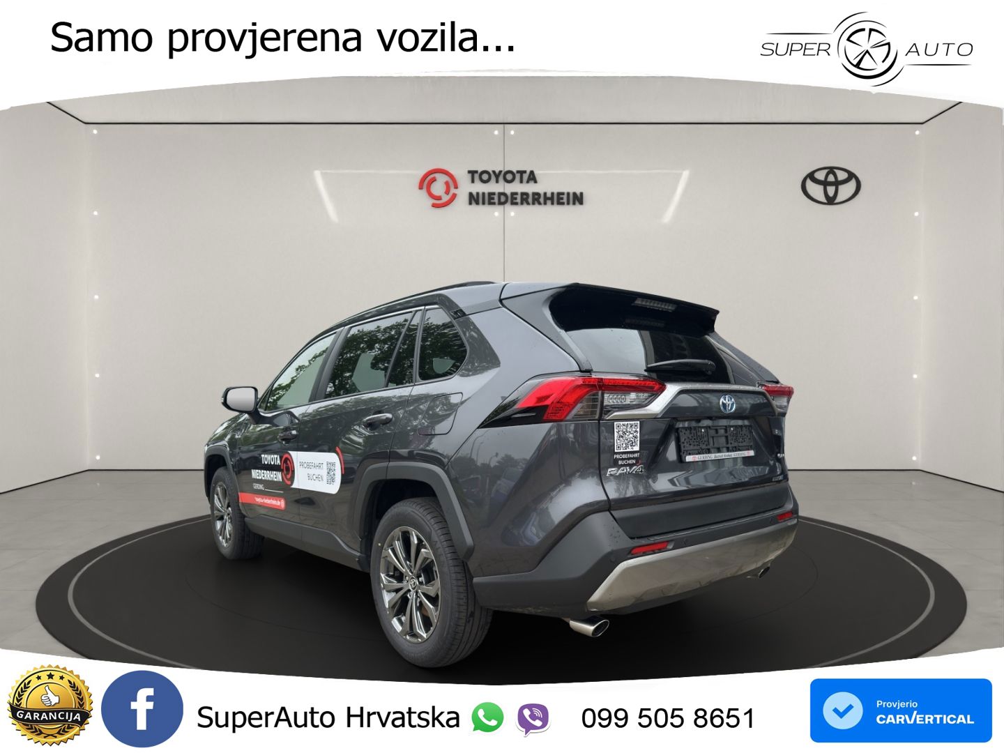 Toyota RAV4 2.5 (218 KS) Hybrid eCVT Teamplayer LED+GR SJED+ACC
