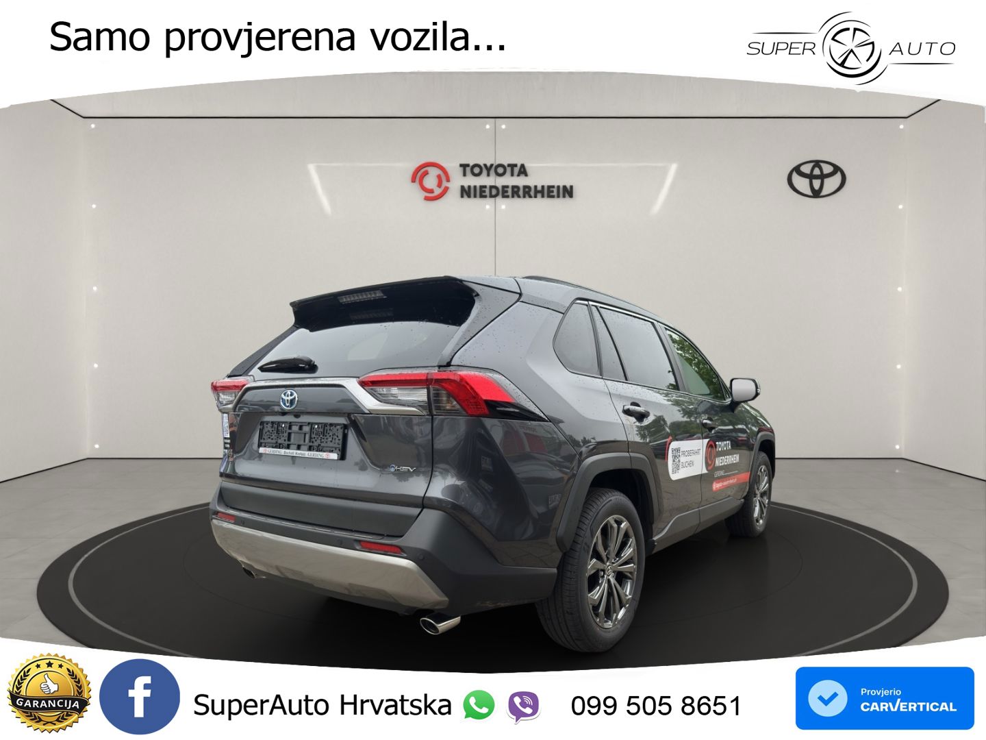 Toyota RAV4 2.5 (218 KS) Hybrid eCVT Teamplayer LED+GR SJED+ACC