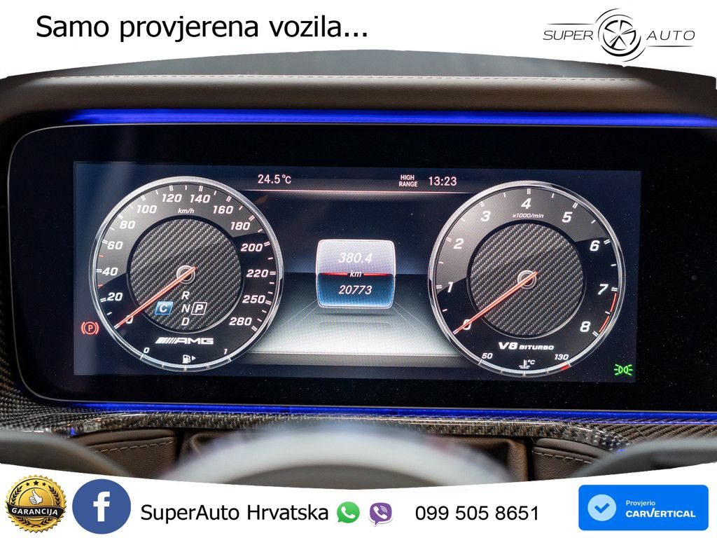 Mercedes AMG G 63 Long V8 (585 KS) 4MATIC 9G-TRONIC AMG SPEEDSHIFT TCT Exclusive LED+GR SJED+ACC