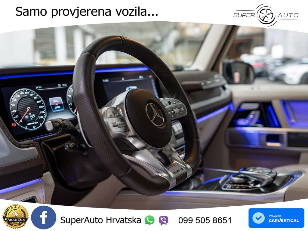 Mercedes AMG G 63 Long V8 (585 KS) 4MATIC 9G-TRONIC AMG SPEEDSHIFT TCT Exclusive LED+GR SJED+ACC