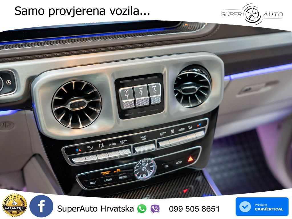 Mercedes AMG G 63 Long V8 (585 KS) 4MATIC 9G-TRONIC AMG SPEEDSHIFT TCT Exclusive LED+GR SJED+ACC