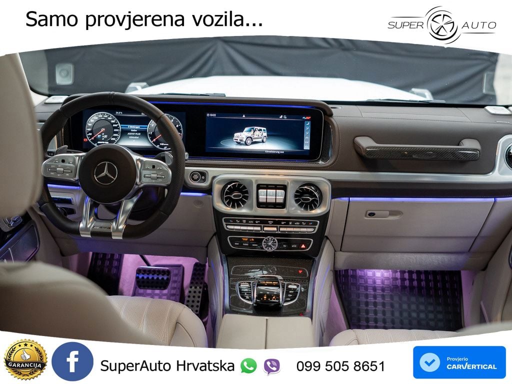 Mercedes AMG G 63 Long V8 (585 KS) 4MATIC 9G-TRONIC AMG SPEEDSHIFT TCT Exclusive LED+GR SJED+ACC