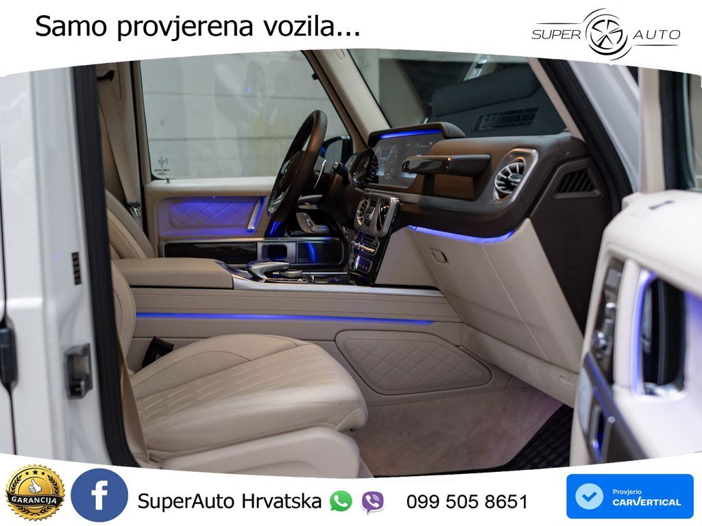 Mercedes AMG G 63 Long V8 (585 KS) 4MATIC 9G-TRONIC AMG SPEEDSHIFT TCT Exclusive LED+GR SJED+ACC