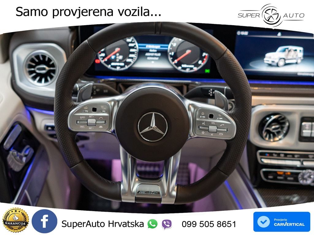 Mercedes AMG G 63 Long V8 (585 KS) 4MATIC 9G-TRONIC AMG SPEEDSHIFT TCT Exclusive LED+GR SJED+ACC