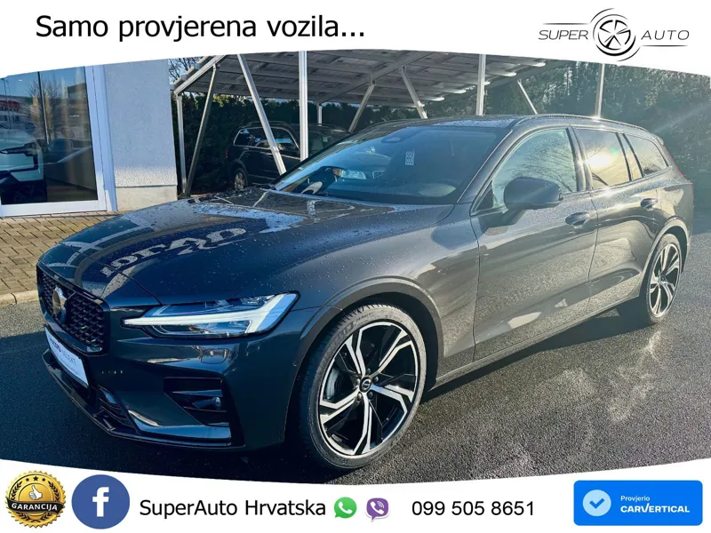 Volvo V60 2.0 B4 Benzin DCT ACC+GR SJED+360+PANO