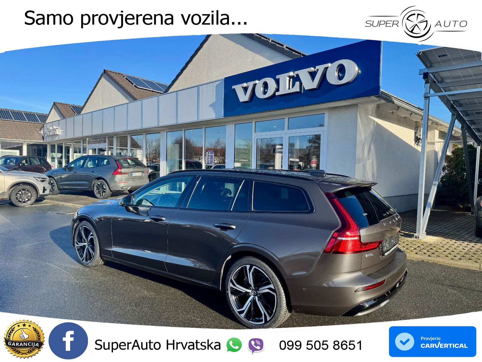 Volvo V60 2.0 B4 Benzin DCT ACC+GR SJED+360+PANO