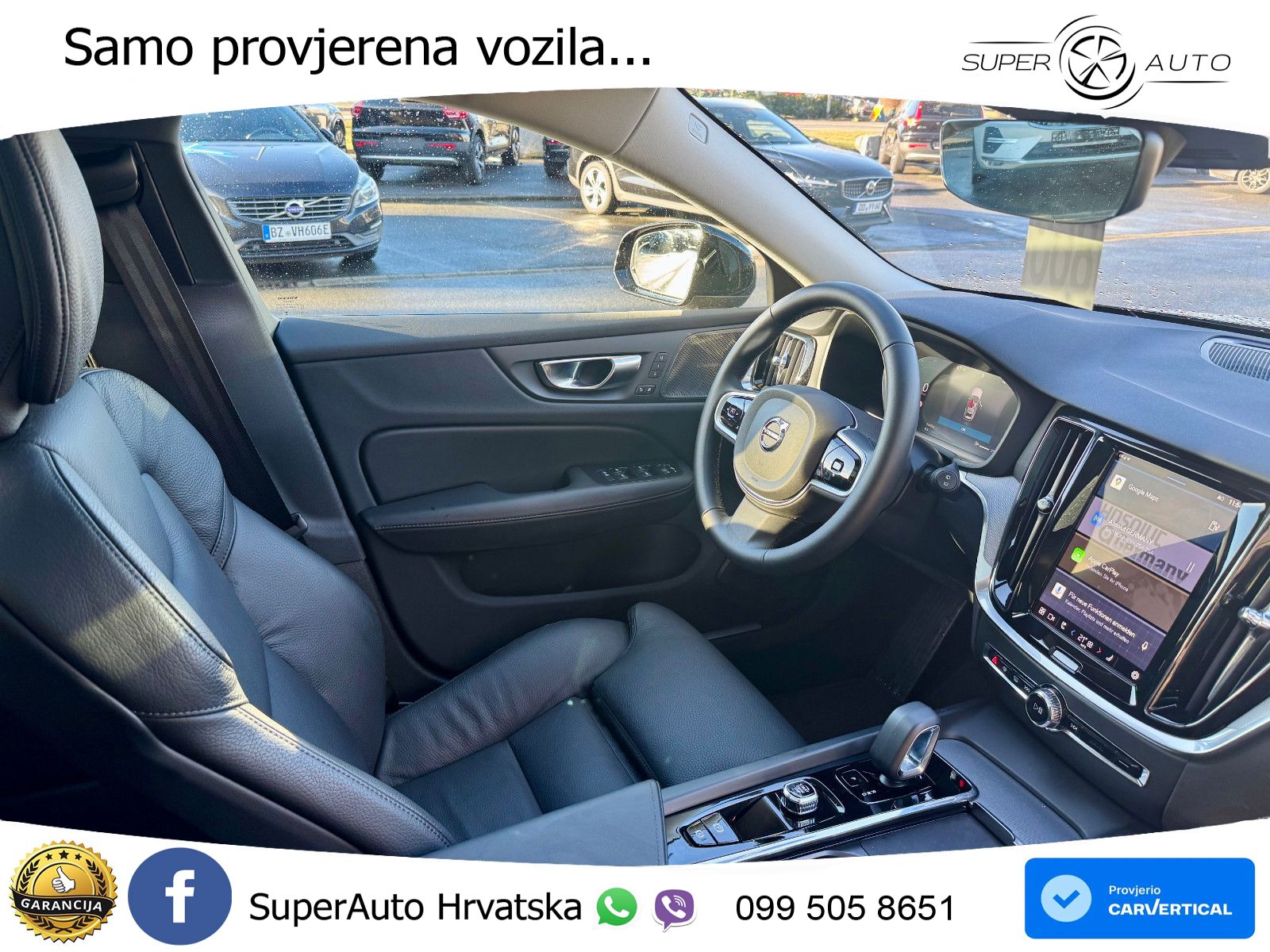Volvo V60 2.0 B4 Benzin DCT ACC+GR SJED+360+PANO