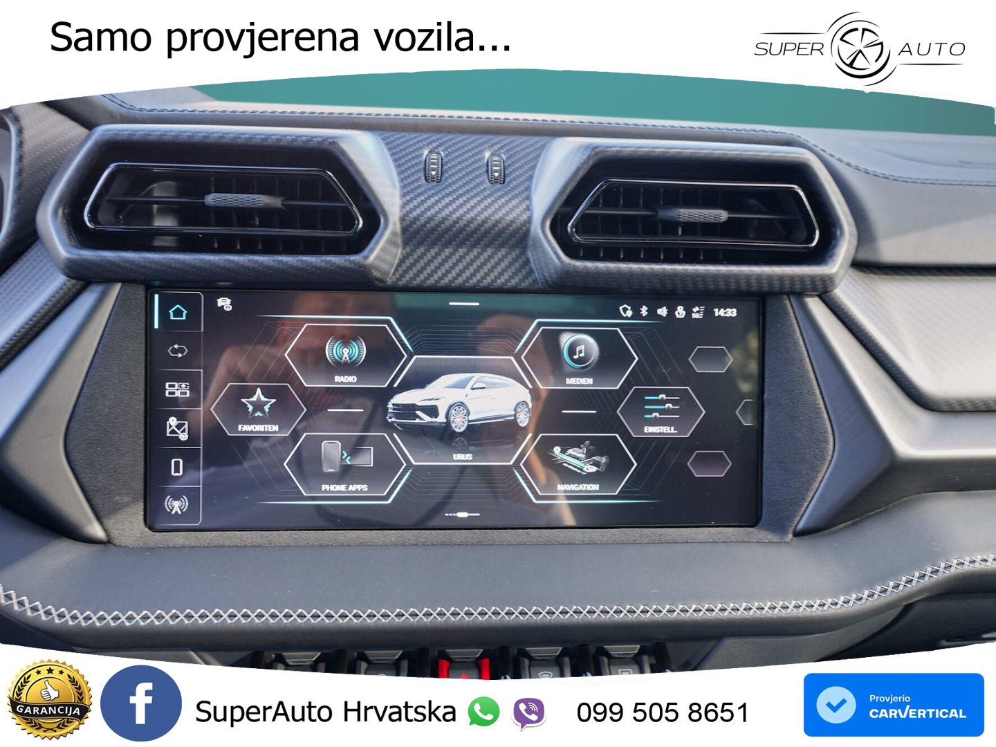 Lamborghini Urus SE 4.0 V8 (800 KS) 4WD Automatic LED+GR SJED+ACC