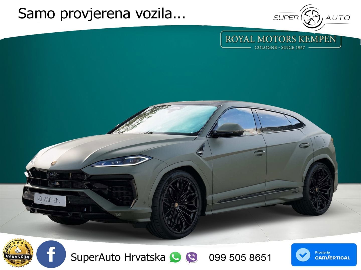 Lamborghini Urus SE 4.0 V8 (800 KS) 4WD Automatic LED+GR SJED+ACC
