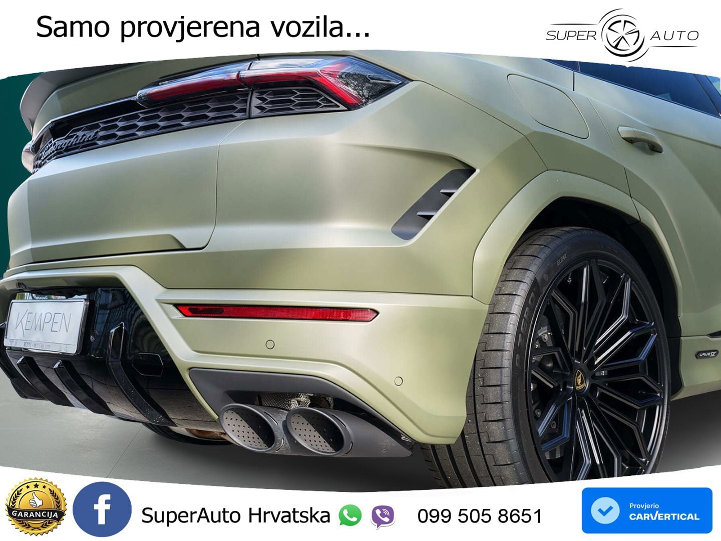 Lamborghini Urus SE 4.0 V8 (800 KS) 4WD Automatic LED+GR SJED+ACC