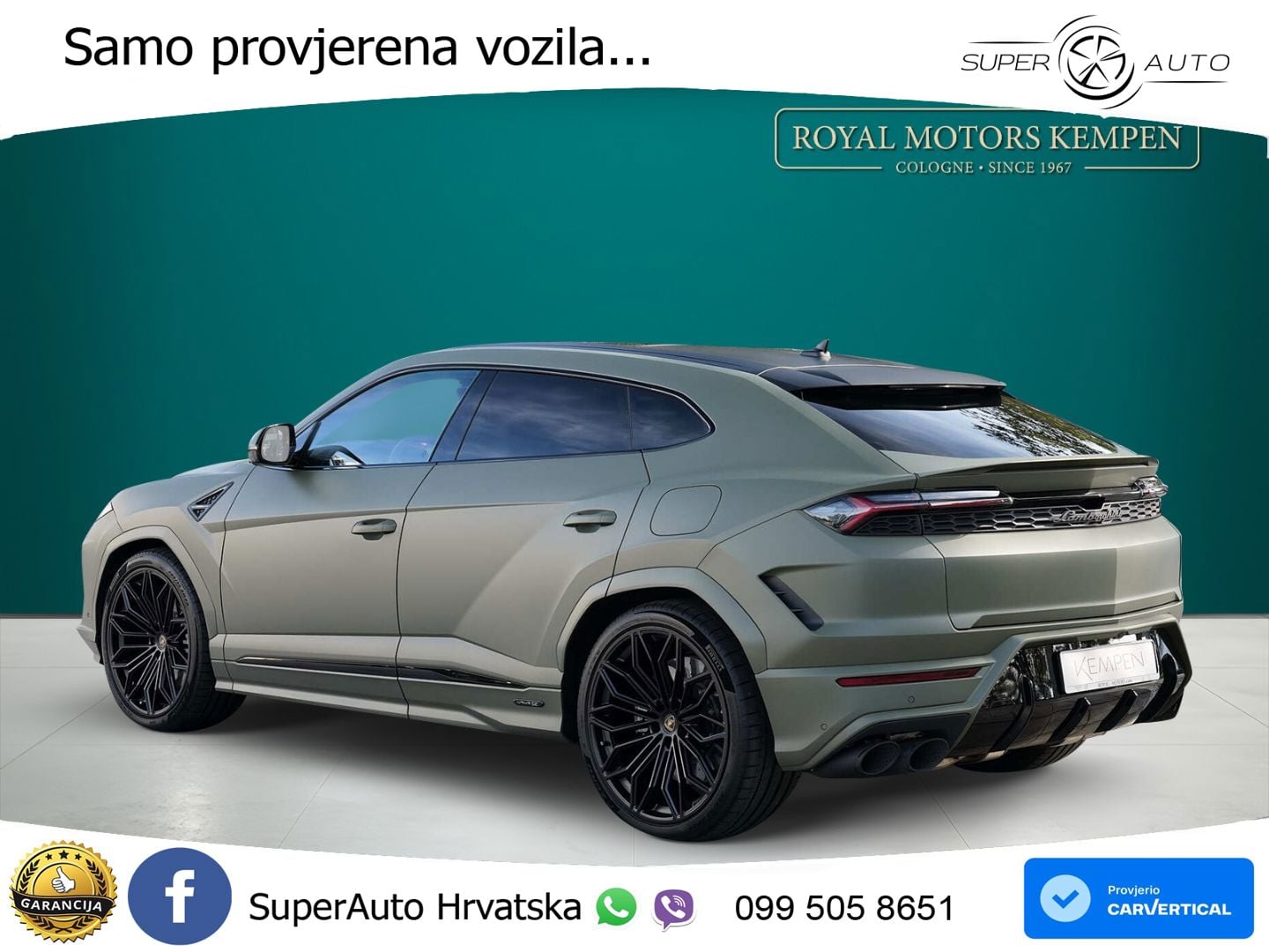 Lamborghini Urus SE 4.0 V8 (800 KS) 4WD Automatic LED+GR SJED+ACC