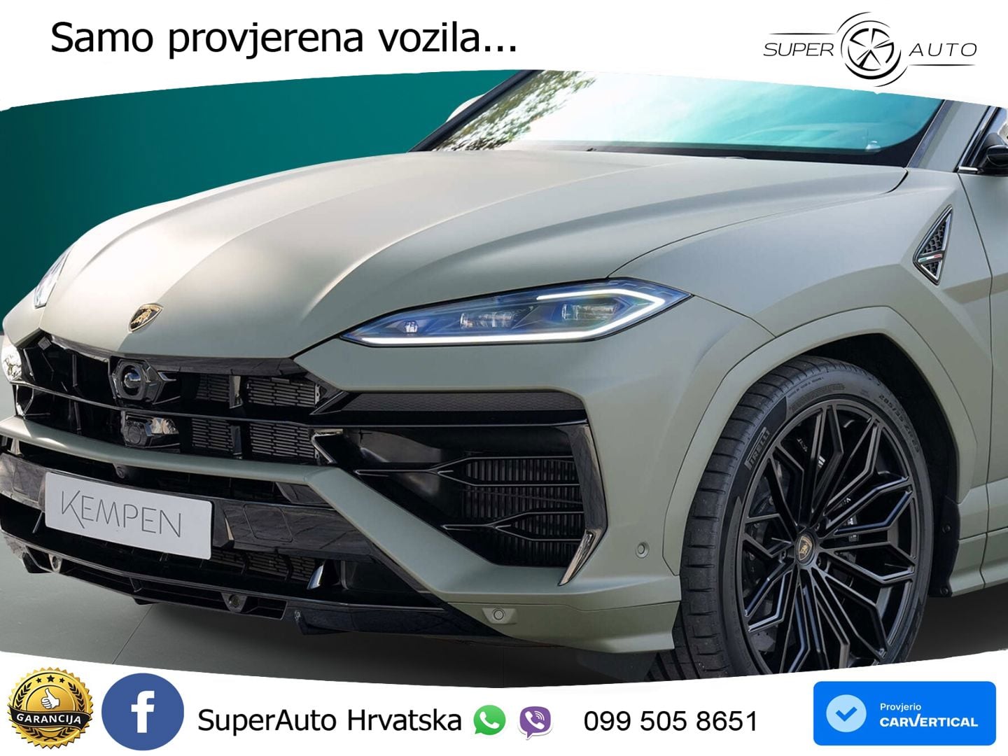Lamborghini Urus SE 4.0 V8 (800 KS) 4WD Automatic LED+GR SJED+ACC