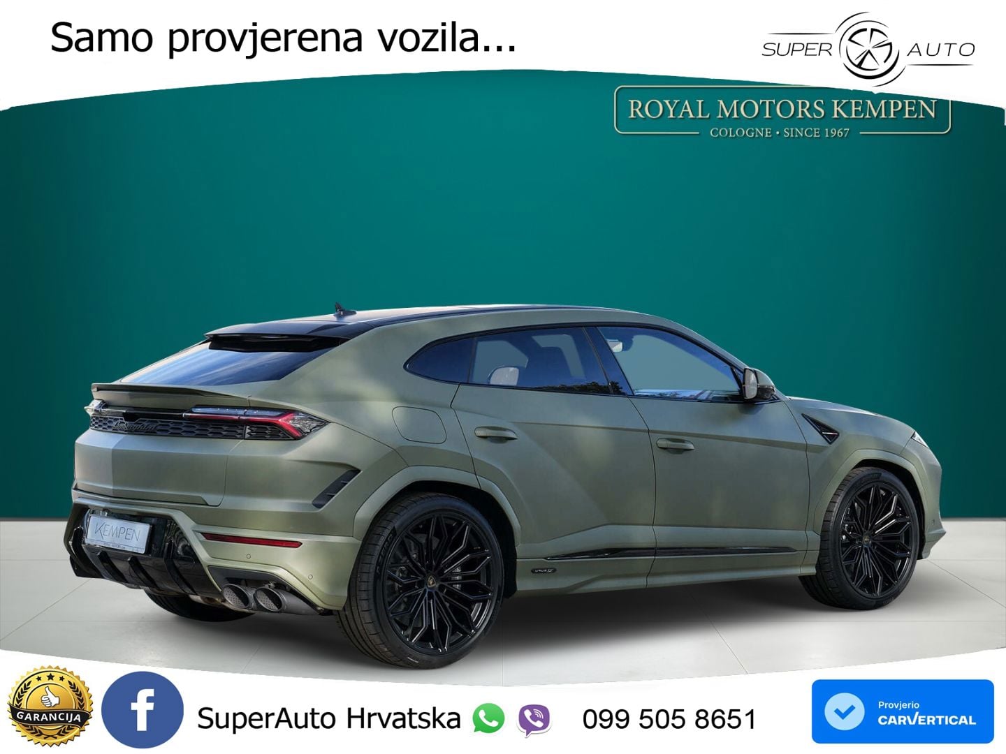Lamborghini Urus SE 4.0 V8 (800 KS) 4WD Automatic LED+GR SJED+ACC