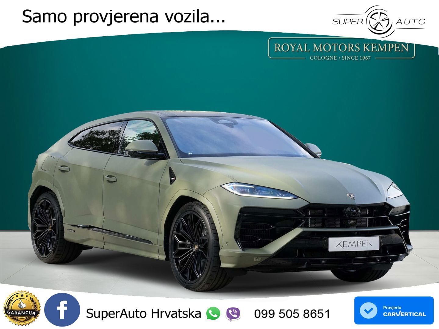 Lamborghini Urus SE 4.0 V8 (800 KS) 4WD Automatic LED+GR SJED+ACC