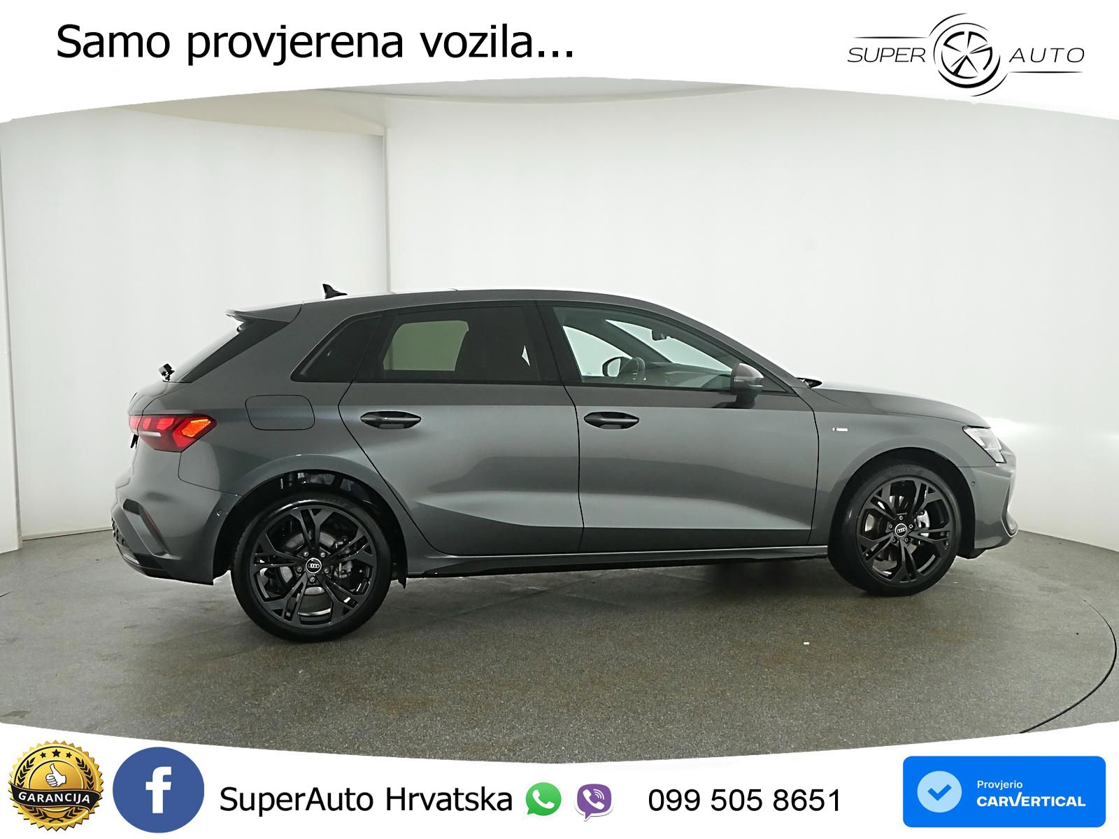 Audi A3 40 TFSIe (204 KS) S tronic S line ACC+GR SJED+360+PANO