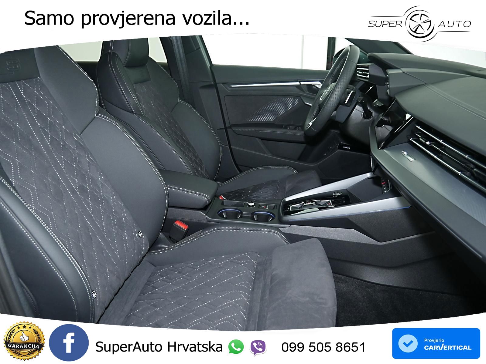Audi A3 40 TFSIe (204 KS) S tronic S line ACC+GR SJED+360+PANO