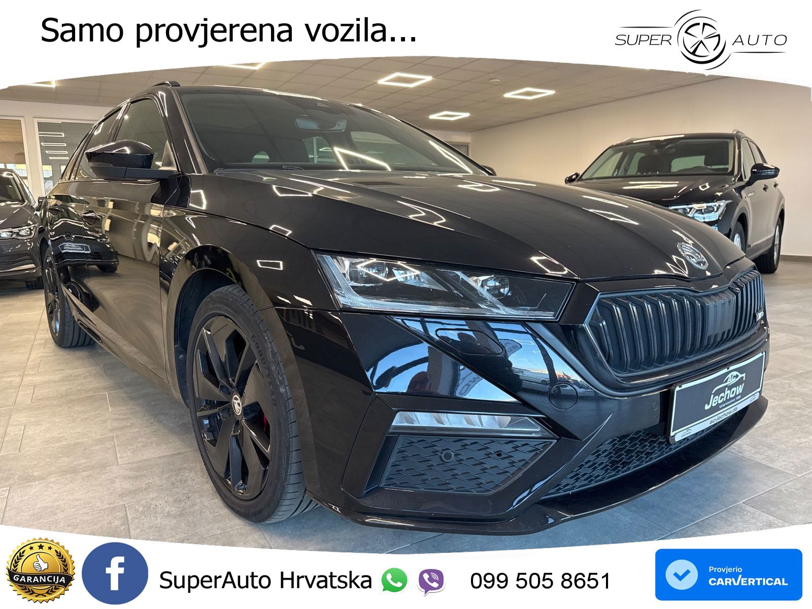 Škoda Octavia Combi RS 2.0 TDI (200 KS) 4x4 DSG LED+GR SJED+ACC