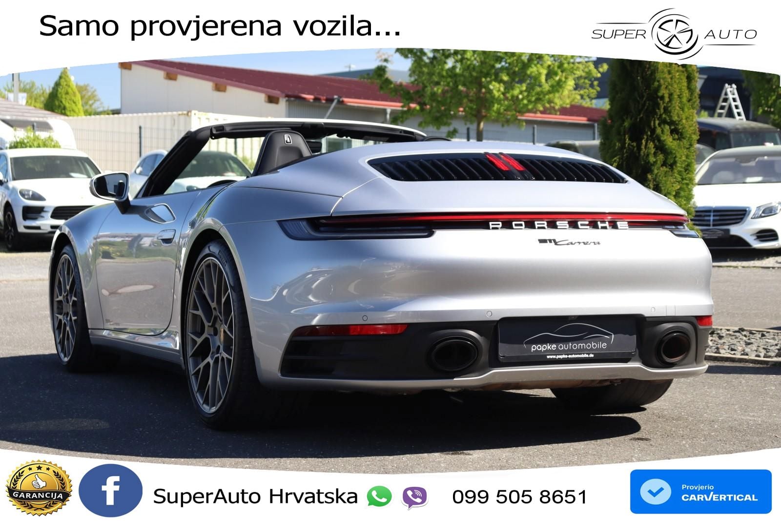 Porsche 911 Carrera Cabriolet 3.0 (385 KS) PDK MATRIX+GR SJED+KAM